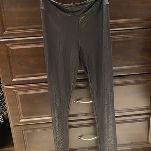 Bcbg Max Azria faux snake skin leggings